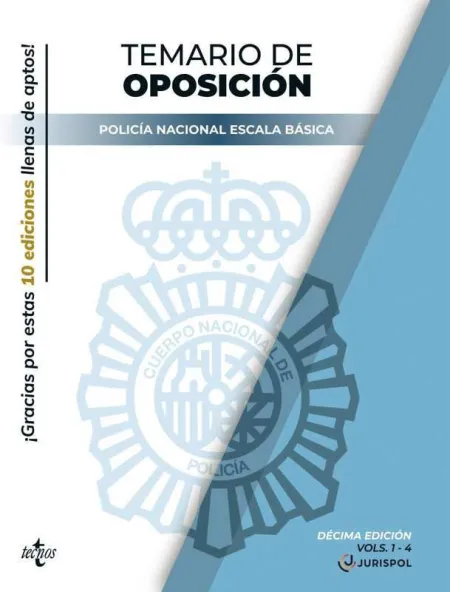 Pack Temario Oposición Escala Básica Policía Nacional