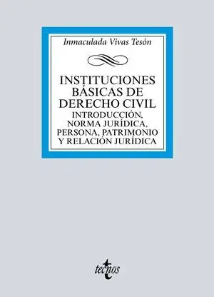 Instituciones Básicas de Derecho Civil
