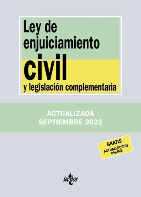Ley de Enjuiciamiento Civil y Legislación Complementaria