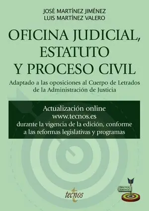Oficina Judicial, Estatuto y Proceso Civil
