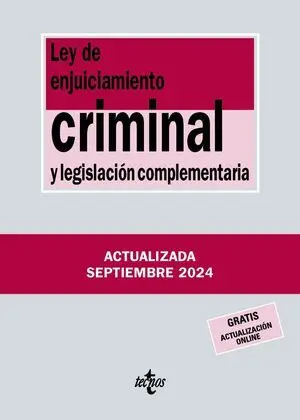 Ley de Enjuiciamiento Criminal y Legislacion Complementaria