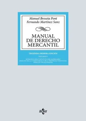 Manual de Derecho Mercantil