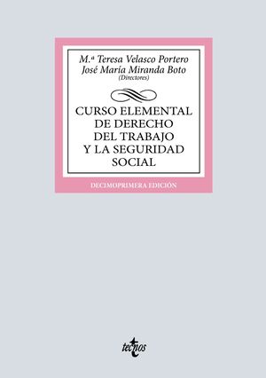 CURSO ELEMENTAL DE DERECHO DEL TRABAJO Y LA SEGURIDAD SOCIAL