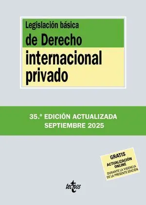 Legislación Básica de Derecho Internacional Privado