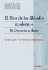 EL DIOS DE LOS FILÓSOFOS MODERNOS