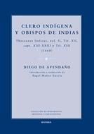 CLERO INDIGENA Y OBISPOS DE INDIAS