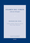 EXÁMEN DEL CORÁN (ED. BILINGÜE)