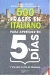 500 Frases en Italiano para Aprender en 5 Días