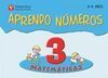 APRENDO NUMEROS, MATEMATICAS, EDUCACION INFANTIL, 3-4 AÑOS. CUADE