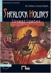 SHERLOCK HOLMES INVESTIGATES. BOOK + CD