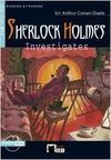 SHERLOCK HOLMES INVESTIGATES. BOOK + CD