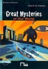 GREAT MYSTERIES OF OUR WORLD. BOOK  + CD