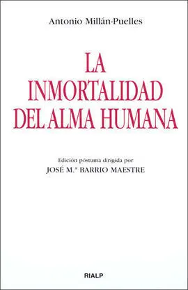 La Inmortalidad del Alma Humana