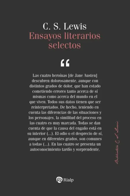 Ensayos Literarios Selectos