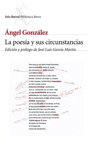 LA POESÍA Y SUS CIRCUSTANCIAS