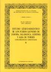 ESTUDIO LÉXICO-SEMÁNTICO DE LOS FUEROS LEONESES DE ZAMORA, SALAMANCA,