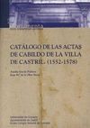 CATALOGO ACTAS DE CABILDO DE LA VILLA DE CASTRIL