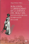 BURGUESIA Y LIBERALISMO EN LA ESPA¥A SIGLO XIX SOC
