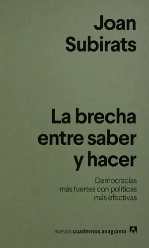 La Brecha entre Saber y Hacer