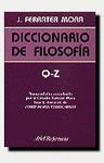 DICCIONARIO DE FILOSOFÍA. O-Z