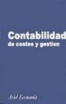 CONTABILIDAD DE COSTES Y DE GESTIÓN