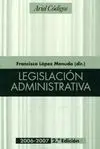 Legislación Administrativa 2006-2007