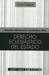 DERECHO ECLESIÁSTICO DEL ESTADO