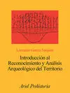 Introducción Al Reconocimiento y Análisis Arqueológico del Territorio