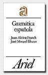GRAMÁTICA ESPAÑOLA
