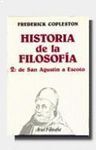 HISTORIA DE LA FILOSOFIA 2: DE SAN AGUSTÍN A ESCOTO