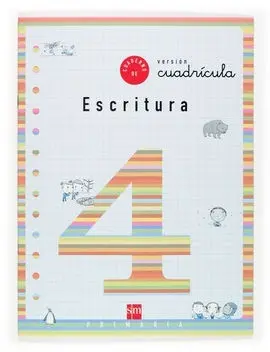 Cuaderno Escritura 4 2º Ep - Cuadrícula