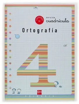 Cuaderno de Ortografía 4 Cuadrícula