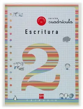 Cuaderno 2 de Escritura, Cuadrícula. 1 Primaria