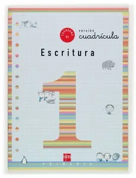 Cuaderno 1 de Escritura, Cuadrícula. 1 Primaria