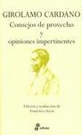 CONSEJOS DE PROVECHO Y OPINIONES IMPERTINENTES