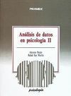 ANÁLISIS DE DATOS EN PSICOLOGÍA II