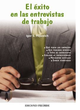 EL ÉXITO DE LAS ENTREVISTAS DE TRABAJO