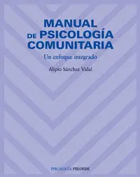 Manual de Psicología Comunitaria
