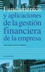 FUNDAMENTOS Y APLICACIONES DE LA GESTIÓN FINANCIERA DE LA EMPRESA