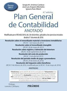 Plan General de Contabilidad Anotado