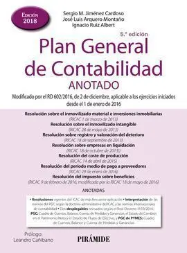 Plan General de Contabilidad Anotado