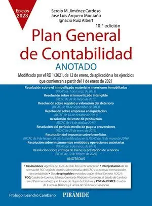 Plan General de Contabilidad Anotado