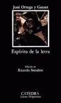 Espíritu de la Letra