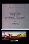 CRONOLOGIA DE LA LITERATURA ESPAÑOLA. SIGLO IV