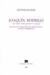 JOAQUÍN RODRIGO (SU OBRA PARA PIANO)