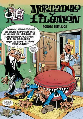 Ole Mortadelo y Filemon 121 Robots Bestiajos