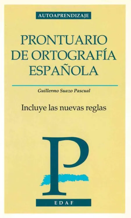 Prontuario de Ortografía Española