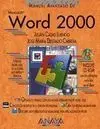 Word 2000 con Cd-Rom. Manual Avanzado