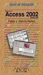 Access 2000. Guía de Iniciación