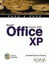 OFFICE XP VERSIÓN 2002